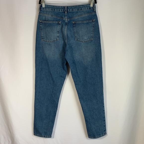 Topshop Moto Blue Skinny Jeans - Picture 9 of 11